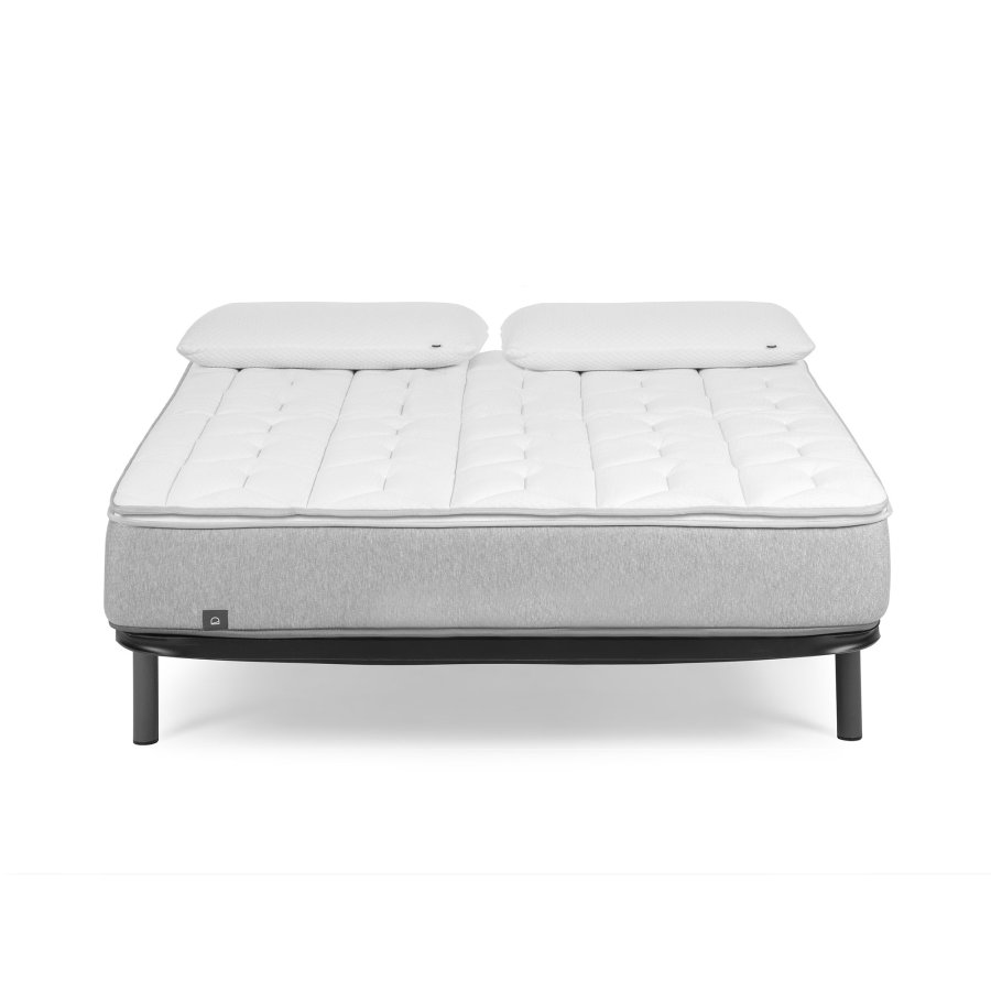 KAVE HOME Talo sengebund uden ben, m. lameller - gr metal (160x200)