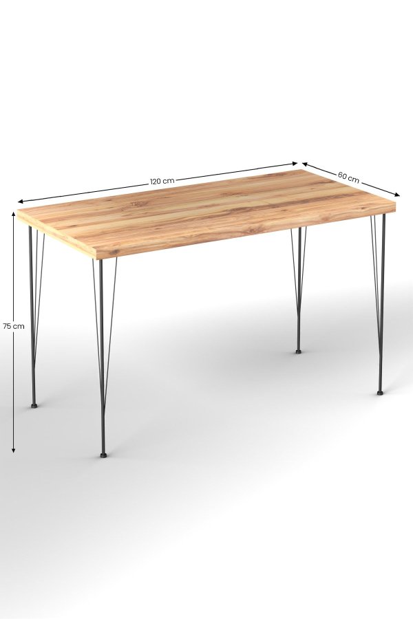 NORDVÄRK Nmsymk001 Bord & Stole St (5 stk), EgSort