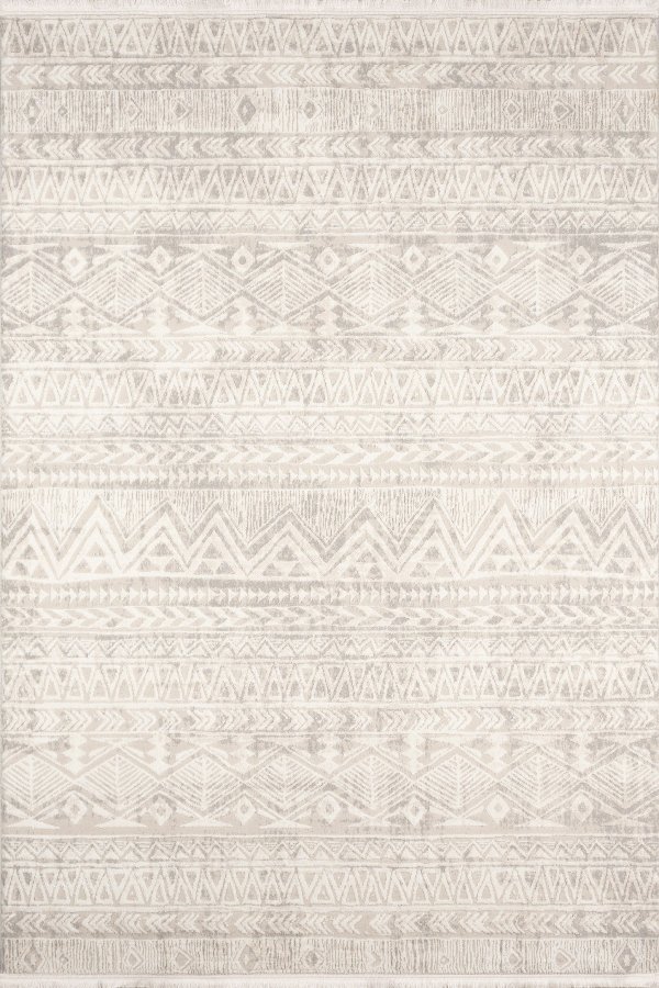 TEPPI Leo Hall gulvtppe, rektangulr - beige polypropylen/polyester (80x500)