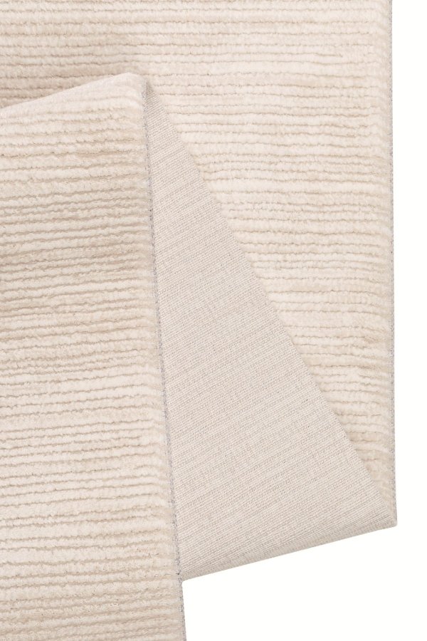 TEPPI Leo Hall gulvtppe, rektangulr - hvid polypropylen/polyester (200x350)