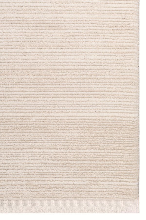 TEPPI Leo Hall gulvtppe, rektangulr - hvid polypropylen/polyester (200x350)