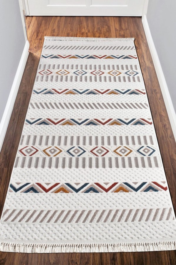 TEPPI Sosa Hall gulvtppe, rektangulr - multifarvet polypropylen (80x250)