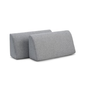 Space Dreams pyntepude - lysegr stof (st med 2)