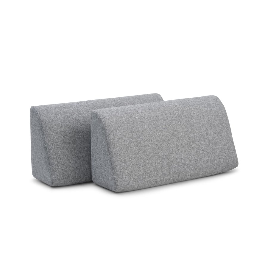 Space Dreams pyntepude - lysegr stof (st med 2)