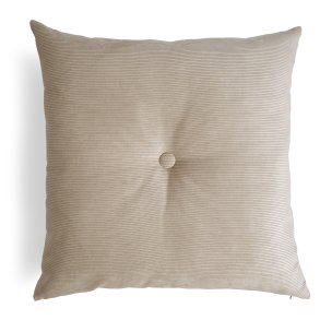 Space Dreams pyntepude, kvadratisk - beige velour (60x60)