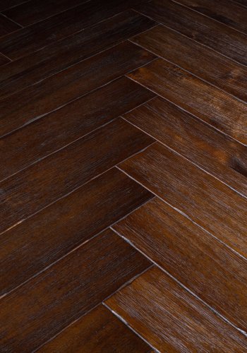 DUTCHBONE Klasse spisebord, sildeben, rektangulr - brun tr og guld stl (220X90)