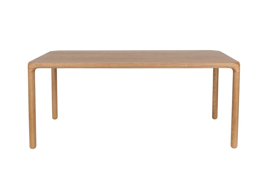 ZUIVER Storm spisebord, rektangulr - natur asketrsfinér og natur asketr (180x90)