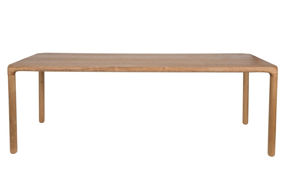 ZUIVER Storm spisebord, rektangulr - natur asketrsfinér og natur asketr (220x90)