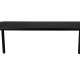 ZUIVER Storm spisebord, rektangulr - sort asketrsfinér og sort asketr (180x90)
