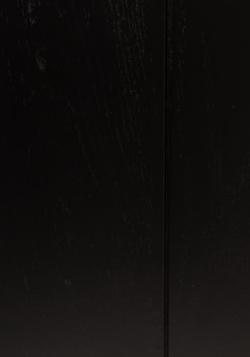 ZUIVER Storm spisebord, rektangulr - sort asketrsfinér og sort asketr (180x90)