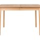 ZUIVER Glimps spisebord, m. butterflybordplade - natur egetrsfinér og asketr (120/162x80)