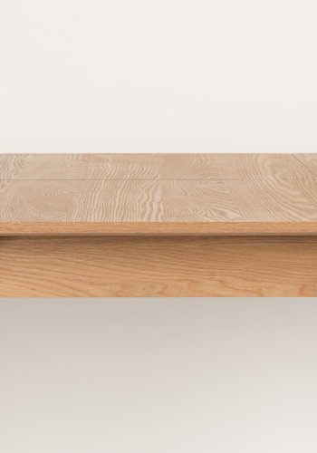 ZUIVER Glimps spisebord, m. butterflybordplade - natur egetrsfinér og asketr (120/162x80)