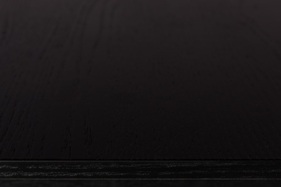 ZUIVER Glimps spisebord, m. butterflybordplade - sort egetrsfinér og asketr (120/162x80)