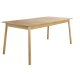 ZUIVER Glimps spisebord, m. butterflybordplade - natur egetrsfinér og asketr (180/240x90)