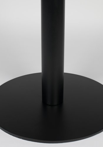 ZUIVER Metsu Bistro havebord, rund - sort stl (70)