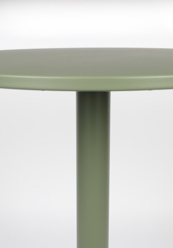 ZUIVER Metsu Bistro havebord, rund - grn stl (70)