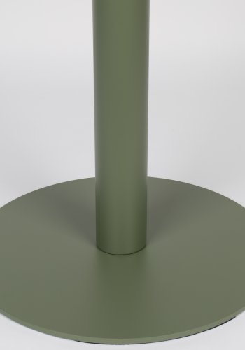 ZUIVER Metsu Bistro havebord, rund - grn stl (70)