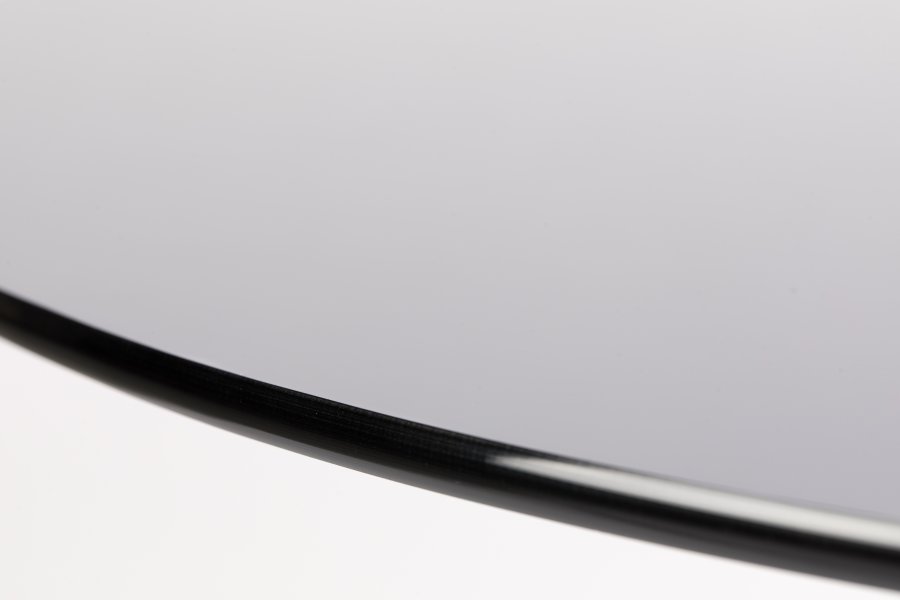 WHITE LABEL LIVING Floris spisebord, rund - glas og guld metal (104)