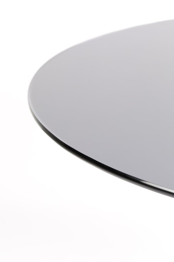 WHITE LABEL LIVING Floris spisebord, rund - glas og guld metal (104)