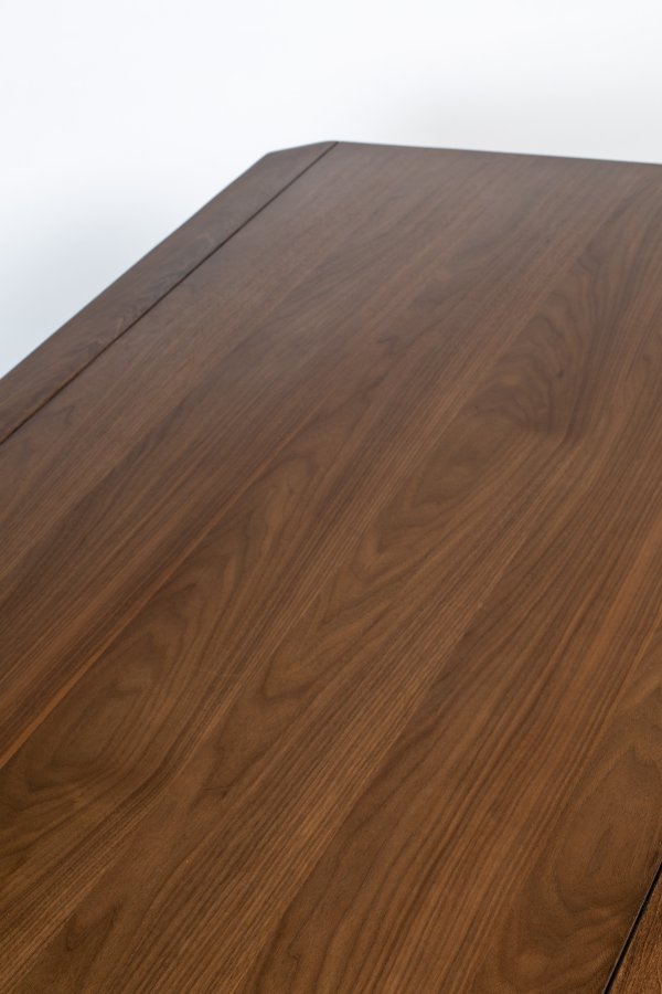 ZUIVER Storm spisebord, rektangulr - valnddefarvet askefinér og asketr (220x90)