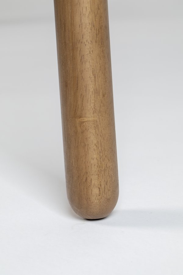 ZUIVER Glimps spisebord, m. butterflybordplade - brun valnddefinér og valnddetr (120/162x80)