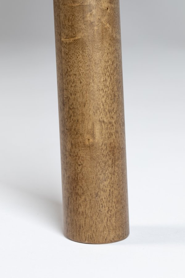 ZUIVER Glimps spisebord, m. butterflybordplade - brun valnddefinér og valnddetr (180/240x90)