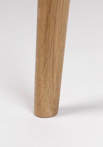 WHITE LABEL LIVING Fabio spisebord, rund - natur egefinér og egetr (120)