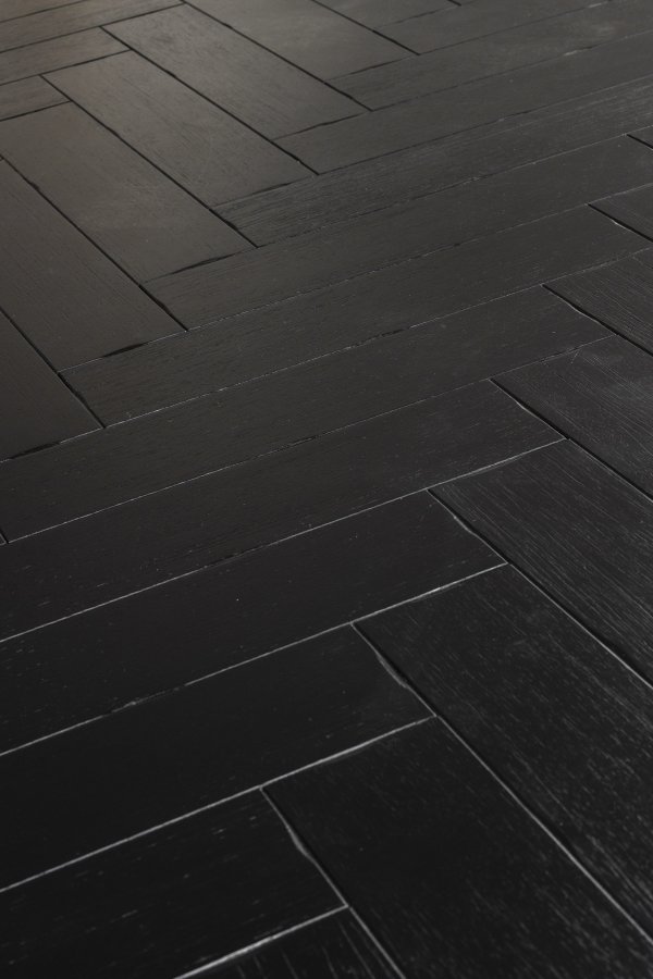 DUTCHBONE Klasse spisebord, sildeben, rektangulr - sort tr og sort stl (180X90)