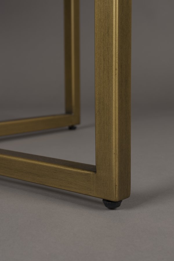 DUTCHBONE Klasse spisebord, sildeben, rund - sort tr og sort stl (120)