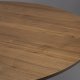 DUTCHBONE Barlet spisebord, rund - brun valnddefinér og brun gummitr (120)