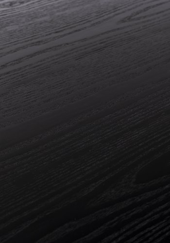 ZUIVER Storm spisebord, rund - sort askefinér og gummitr (128)