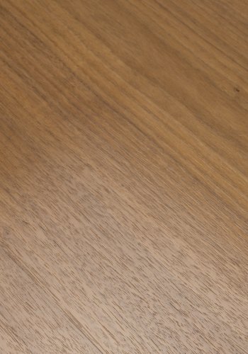 WHITE LABEL LIVING Chase spisebord, organisk rund - brun MDF og sort metal (110)