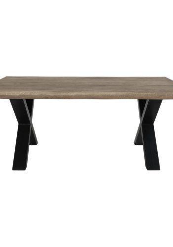 HOUSE NORDIC Toulon sofabord - brun egetr og metal (120x70)