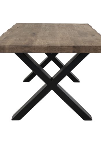 HOUSE NORDIC Toulon sofabord - brun egetr og metal (120x70)