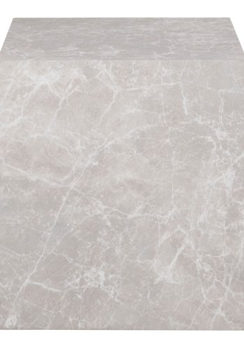 HOUSE NORDIC Sidebord, marmor look, beige, 40x40x45 cm