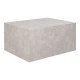 HOUSE NORDIC Sofabord, marmor look, beige, 60x80x40 cm