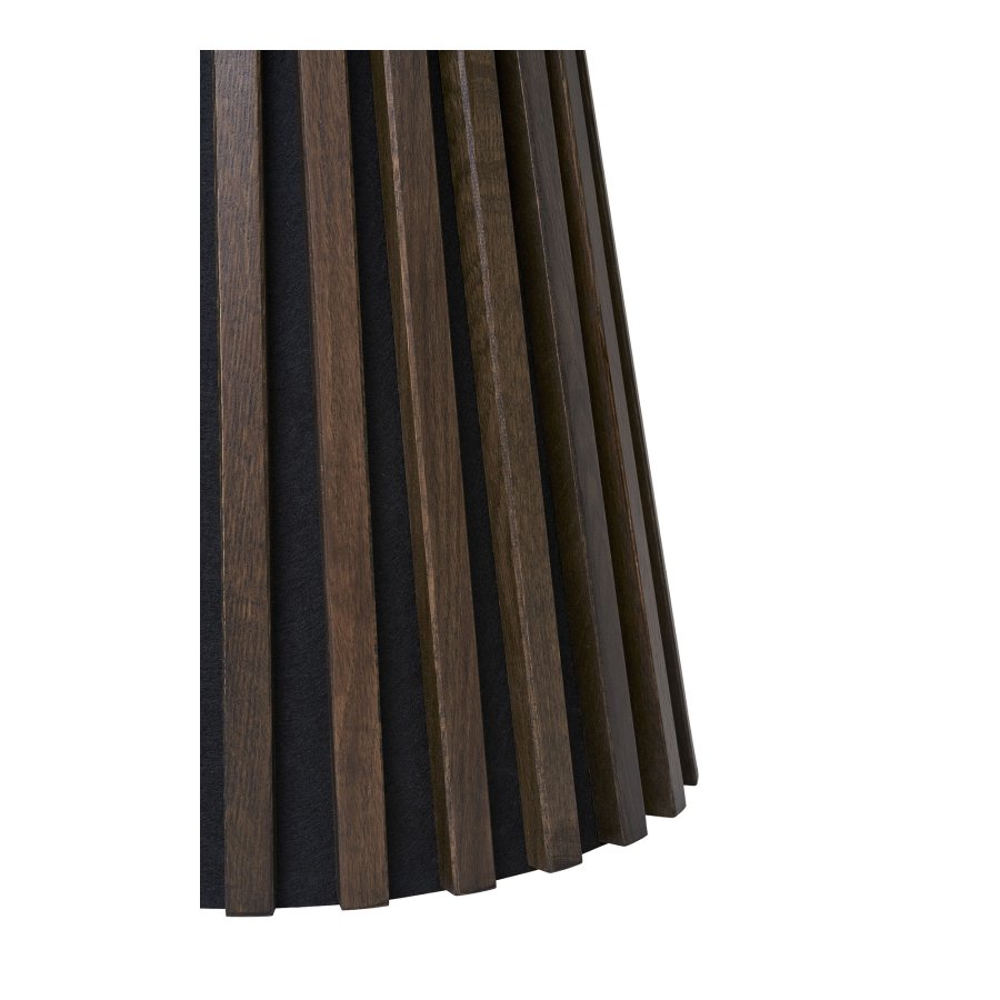 HOUSE NORDIC Osaka hjrnebord, rund - rgfarvet egefiner (40)