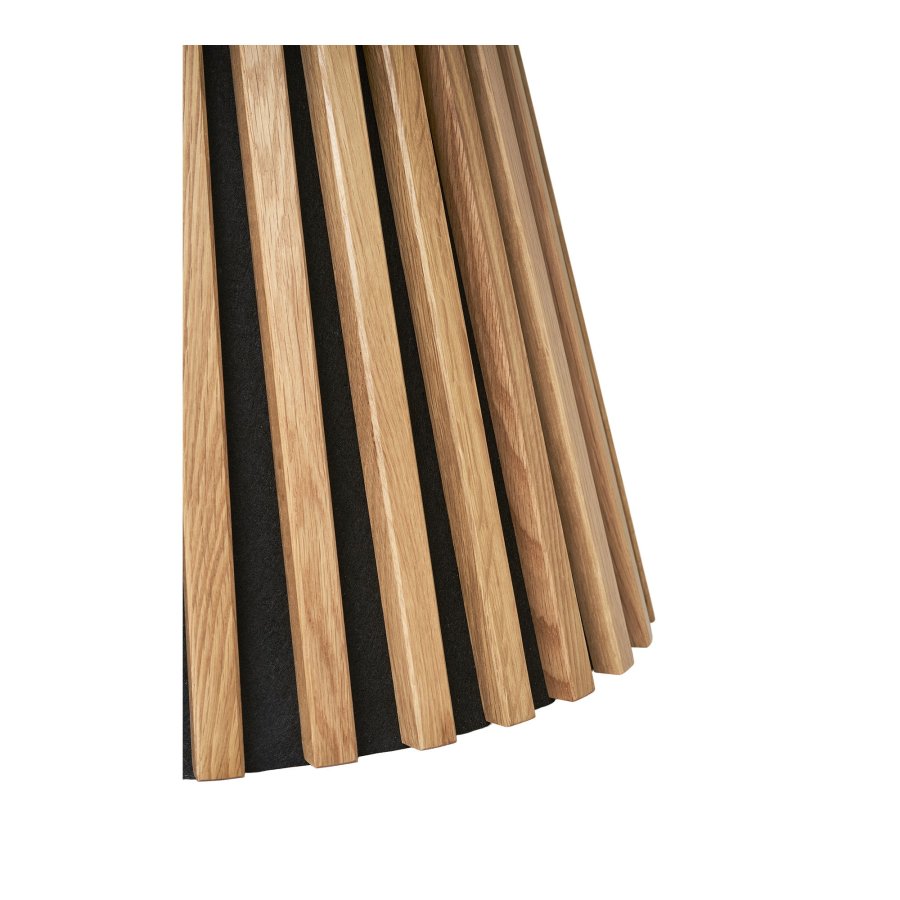 HOUSE NORDIC Osaka sofabord, rund - natur egefiner (70)