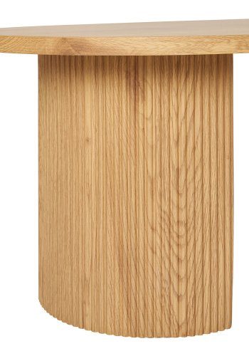 HOUSE NORDIC Boavista sofabord, oval - natur decorpapir (60x120)