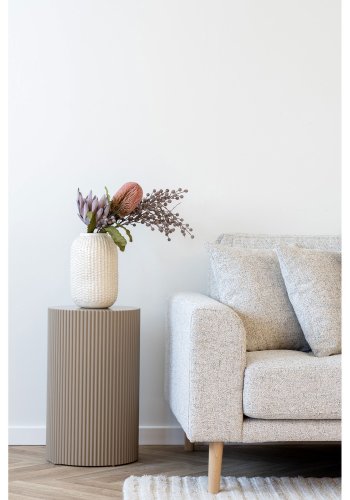 HOUSE NORDIC  Farense Hjrnebord - Hjrnebord, gr/beige<br>30x50 cm