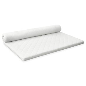 Convoluted topmadras - hvid jersey (200x180)