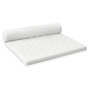 Polysoft topmadras - hvid jersey (200x120)