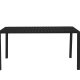 ZUIVER Vondel havebord, rektangulr - sort aluminium (168,5x87)