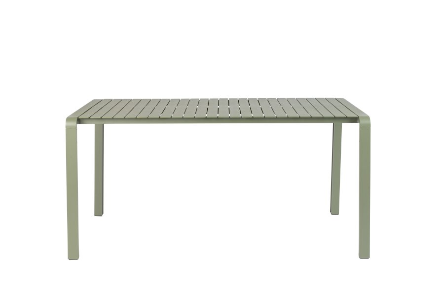 ZUIVER Vondel havebord, rektangulr - grn aluminium (168,5x87)