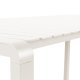 ZUIVER Vondel havebord, rektangulr - ler hvid aluminium (168,5x87)