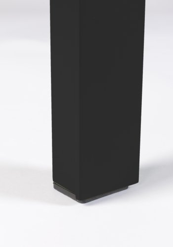 ZUIVER Vondel havebord, rektangulr - sort aluminium (214x97)