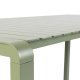 ZUIVER Vondel havebord, rektangulr - grn aluminium (214x97)
