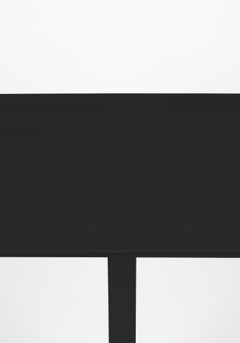 ZUIVER Vondel Bistro havebord, kvadratisk - sort aluminium (71x71)