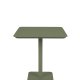 ZUIVER Vondel Bistro havebord, kvadratisk - grn aluminium (71x71)