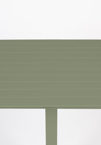 ZUIVER Vondel Bistro havebord, kvadratisk - grn aluminium (71x71)